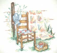Cross stitch gift by Cathy