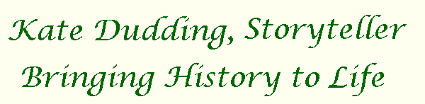 Kate Dudding, Storyteller