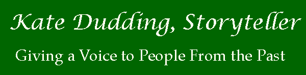 Kate Dudding, Storyteller