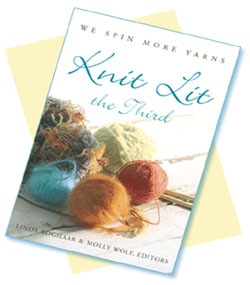 photo of cover of the book Knit Lit The Third