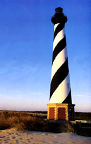 Photo of the Cape Hatteras Lighthouse