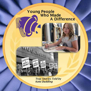 photo of cover of Kate Dudding's CD Young People Who Made a Difference