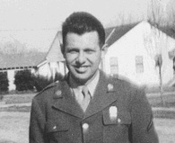My father in Louisiana, February 1944