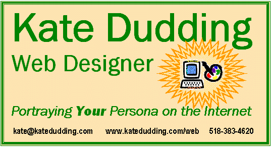 Kate Dudding, Web Designer